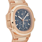 Nautilus Travel Time Flyback Chronograph Rose Gold Blue Dial image 5