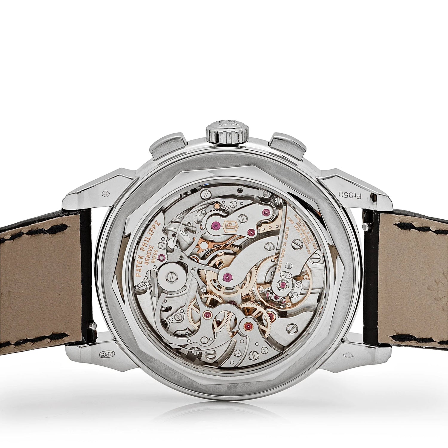 Grand Complications Perpetual Calendar Platinum Black Dial Ruby Bezel image 2