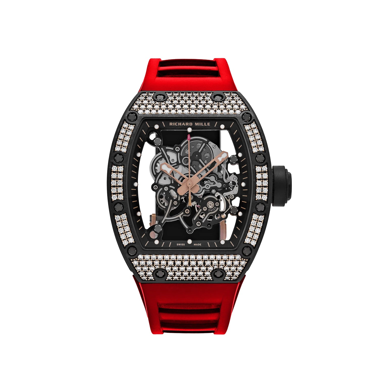 RM 055 Bubba Watson Rose Gold Carbon TPT Diamond Bezel Limited Edition (2022) image 0