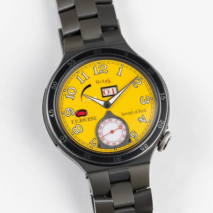 LineSport Octa Sport Automatique Titanium Yellow Dial (2021) image 3