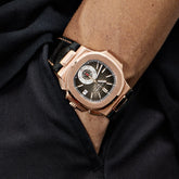 Nautilus 5980R-001 Chronograph Rose Gold Brown Dial image 1