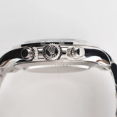 TBR Platinum Ice Blue Arabic Dial Diamond Baguette Bezel image 7