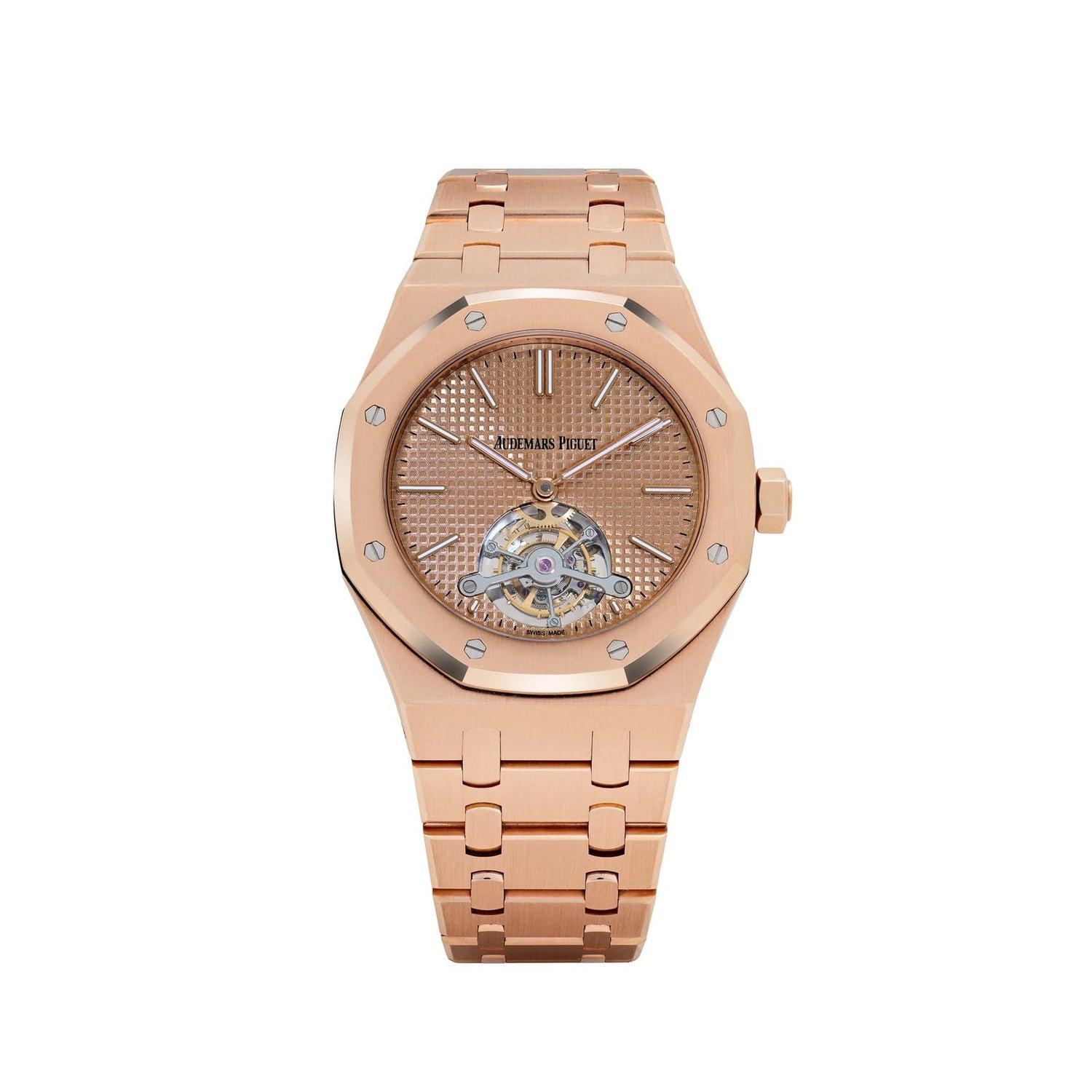Royal Oak Tourbillon Extra-Thin Rose Gold Pink Dial Limited Edition (25 pcs) image 0