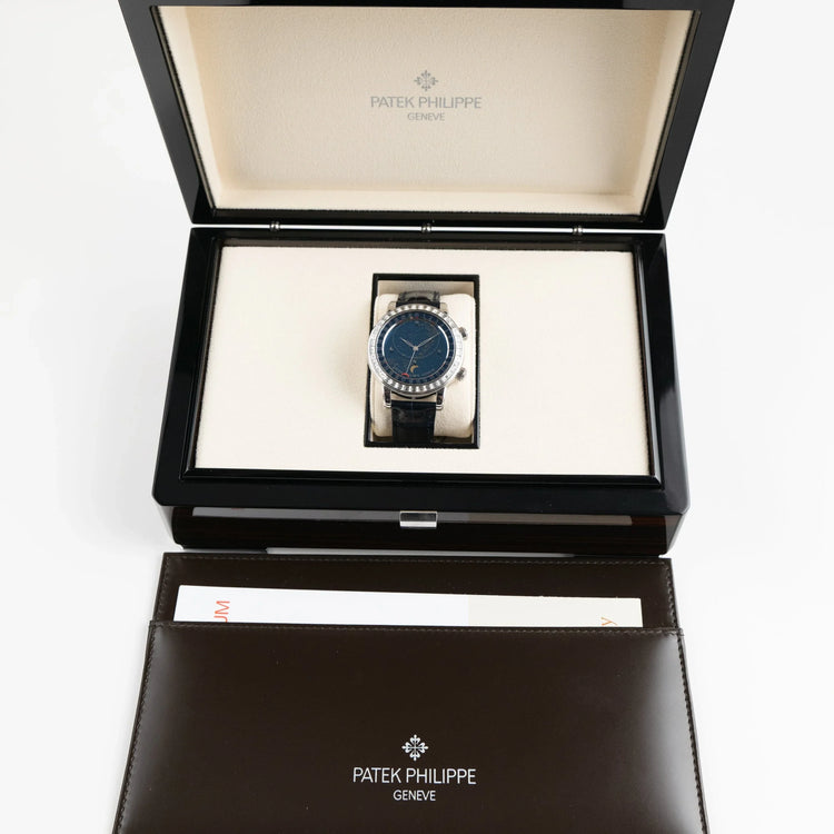 Grand Complications Celestial Joaillerie Platinum Diamond Baguette Bezel Blue Dial (2025) image 8