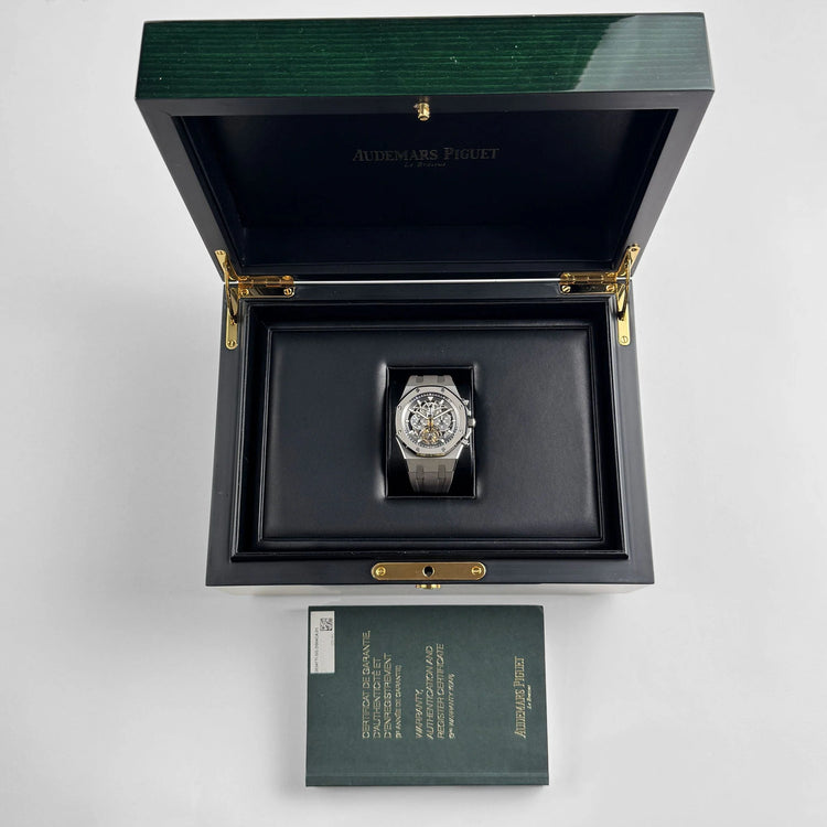 Royal Oak Tourbillon Chronograph Titanium Openworked Boutique Edition image 10