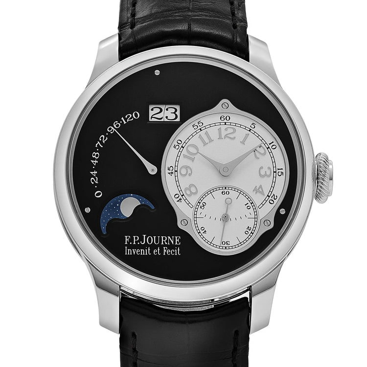 Octa Lune Ref. LN Black Label Platinum Black Dial image 1