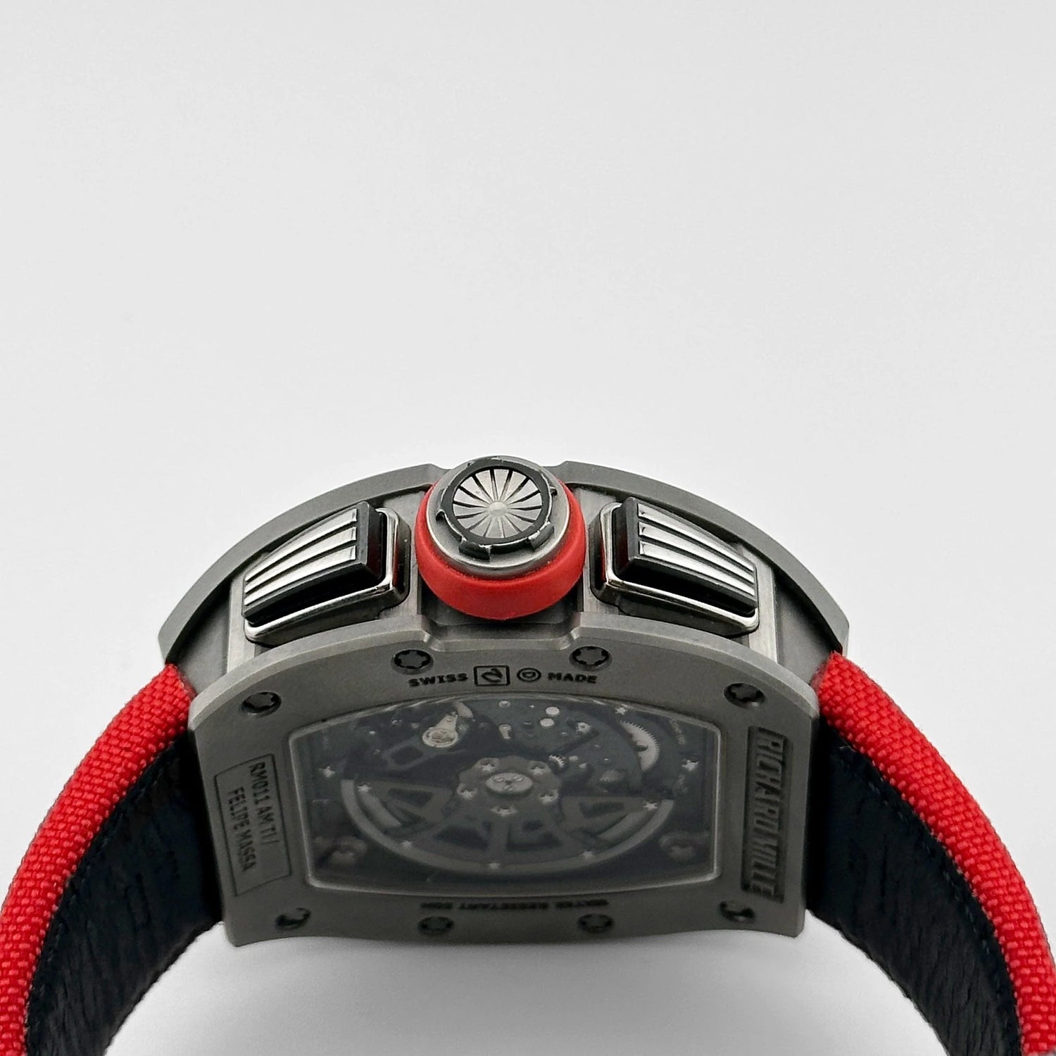 RM 011 Felipe Massa Sandblast Titanium Chronograph image 5