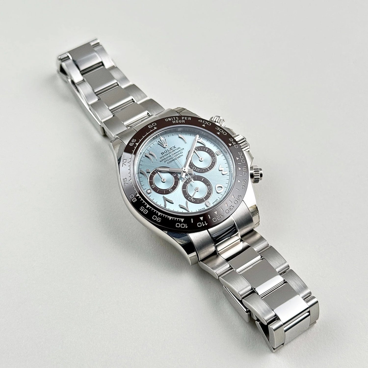 Daytona Platinum Ice Blue Arabic Dial (2023) image 1