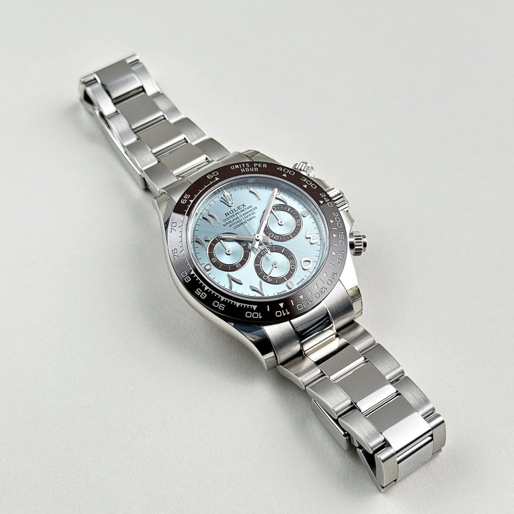 Daytona Platinum Ice Blue Arabic Dial (2023) image 1