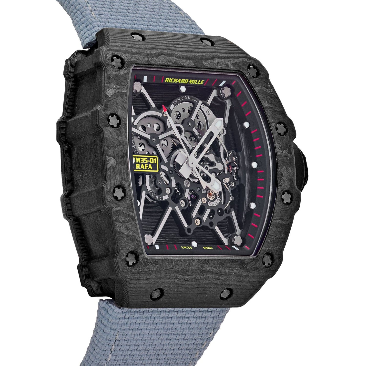 RM 35-01 Rafael Nadal Black Carbon TPT image 7
