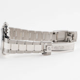 TBR Platinum Ice Blue Arabic Dial Diamond Baguette Bezel image 5
