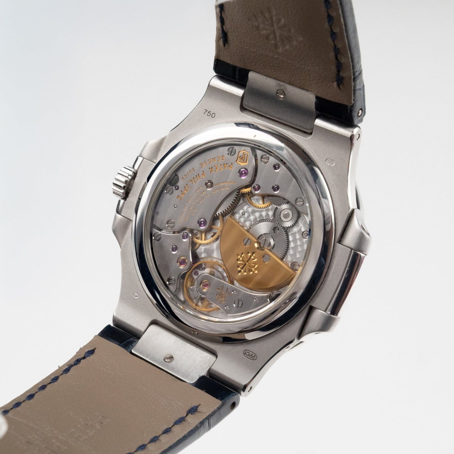 Nautilus White Gold Blue Diamond Dial Diamond Bezel (2017) image 11