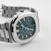 Nautilus Stainless Steel Blue Dial Moon Phases (2023) image 8