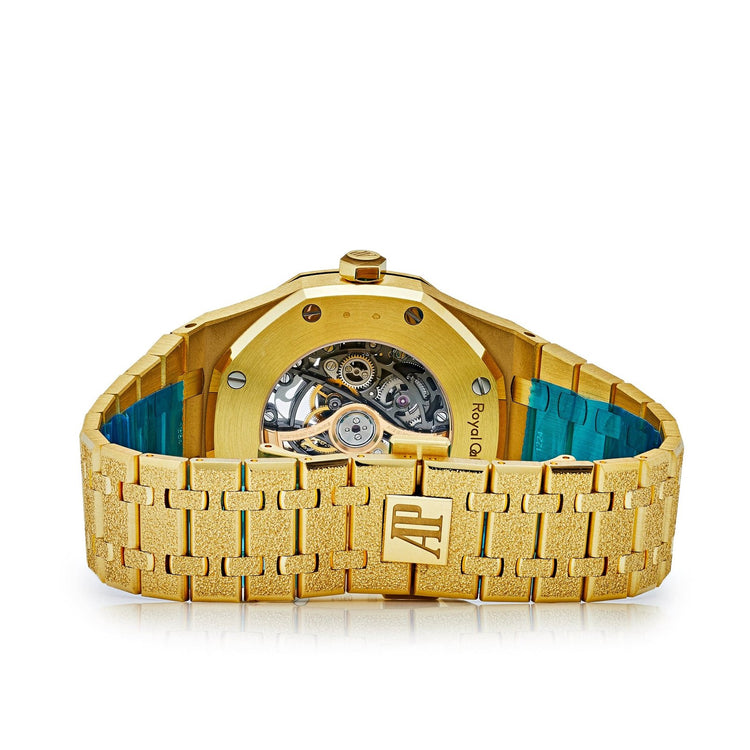 Royal Oak Double Balance Wheel Frosted-Openworked Yellow Gold (2022) image 3