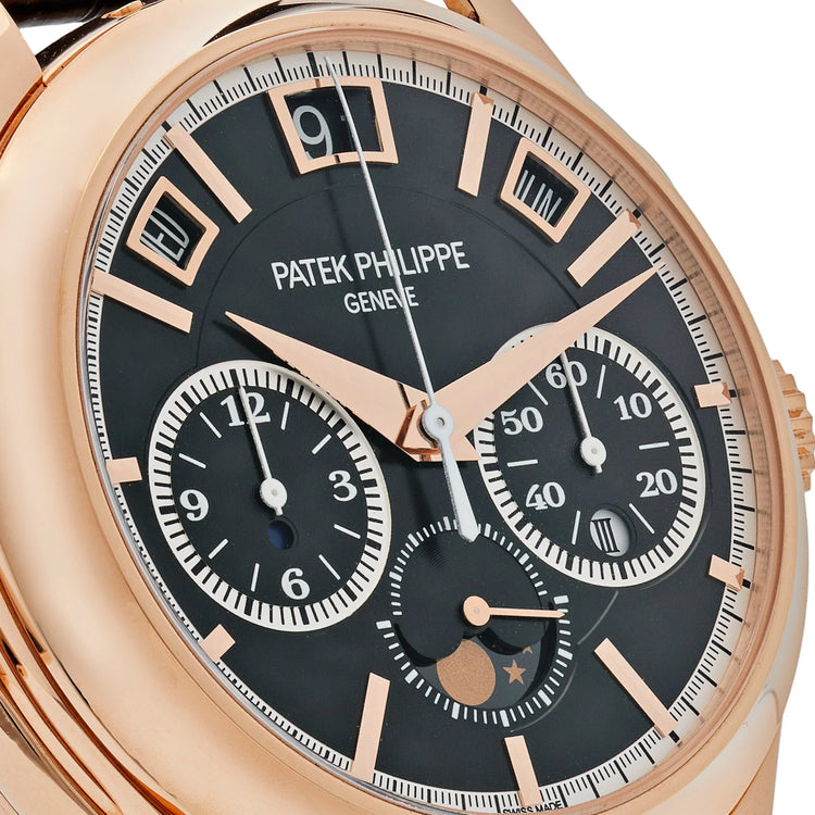 Grand Complications Minute Repeater Perpetual Calendar Rose Gold Black Dial image 4