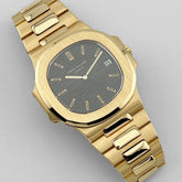 Nautilus Vintage Yellow Gold Black Ribbed Dial (1983) image 9