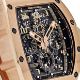 RM 011 Felipe Massa Automatic Flyback Chronograph Ivory Rose Gold image 4