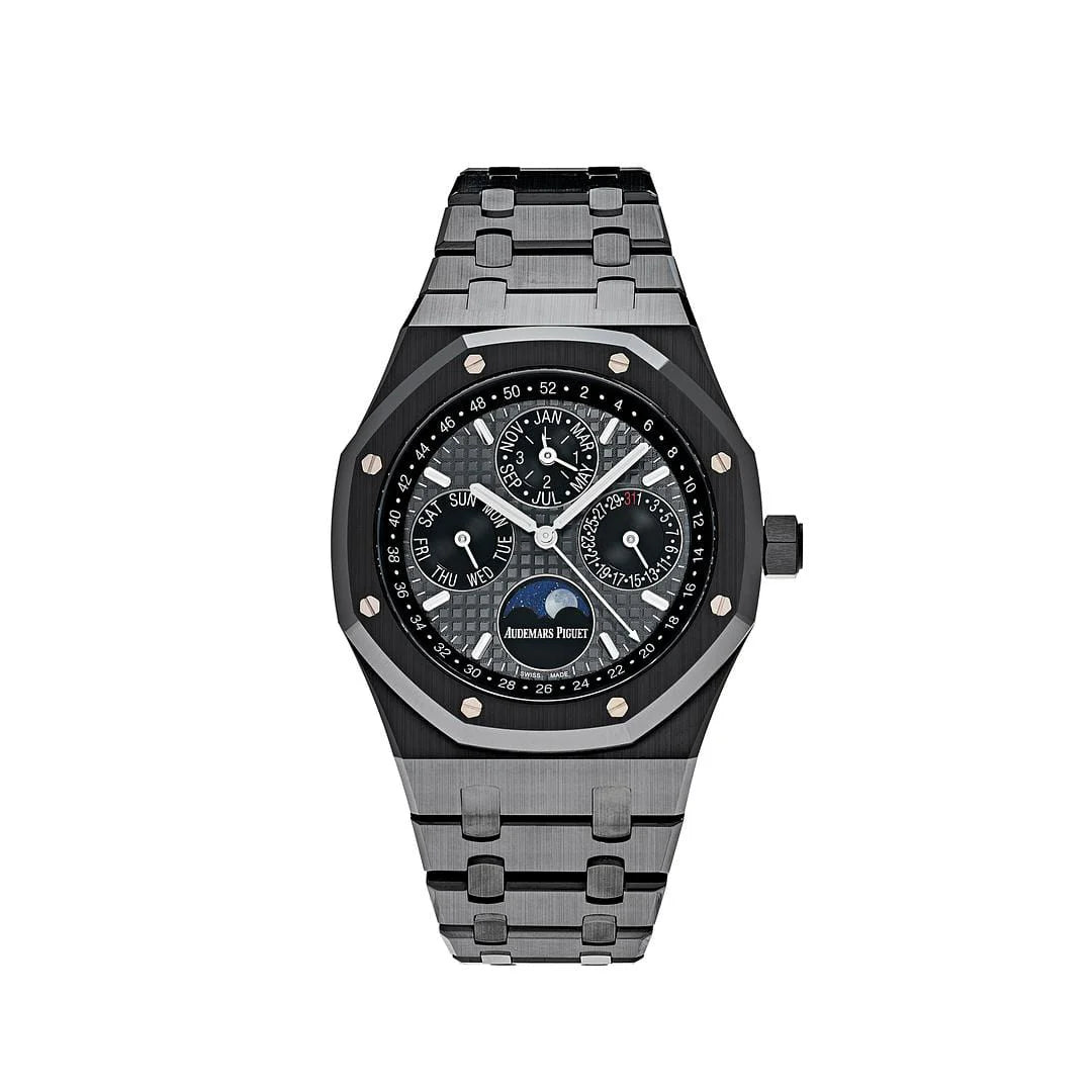 Royal Oak Perpetual Calendar Black Ceramic image 0
