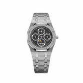 Royal Oak Perpetual Calendar Steel & Platinum Black Dial image 0