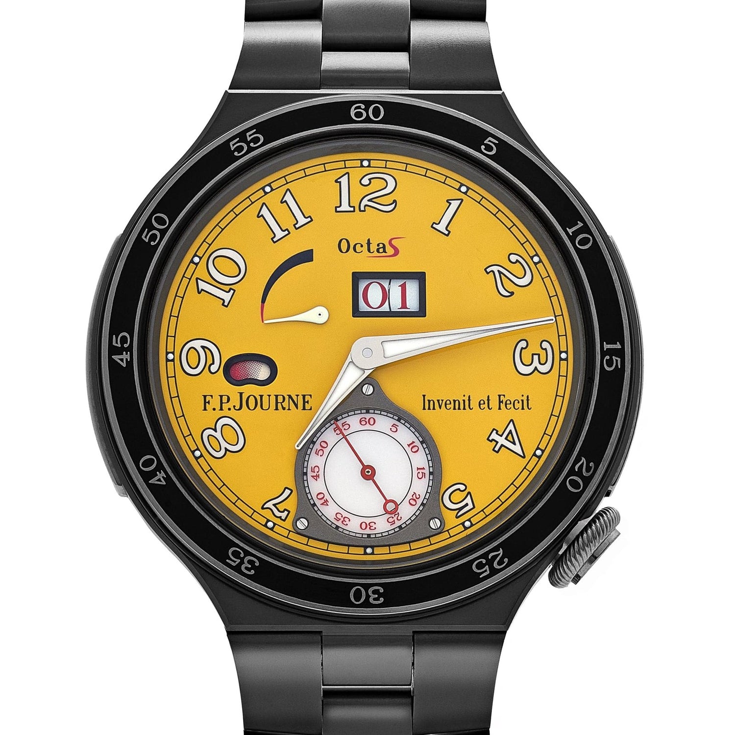 LineSport Octa Sport Automatique Titanium Yellow Dial (2021) image 1