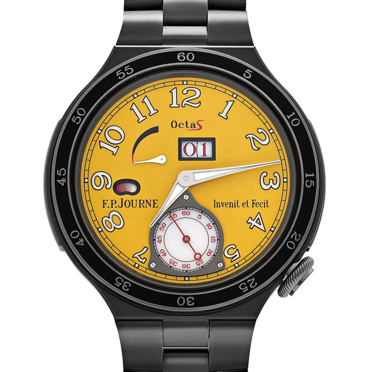 LineSport Octa Sport Automatique Titanium Yellow Dial (2021) image 1