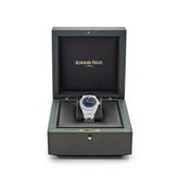 Royal Oak White Gold Diamond Bezel Smoked Blue Dial (2024) image 2
