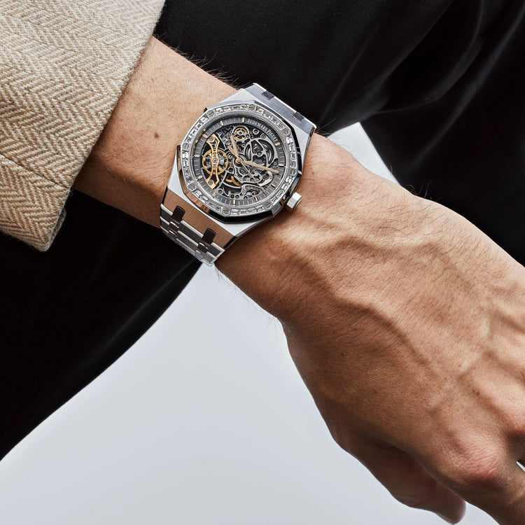 Royal Oak Double Balance Wheel Openworked Diamond Bezel image 1