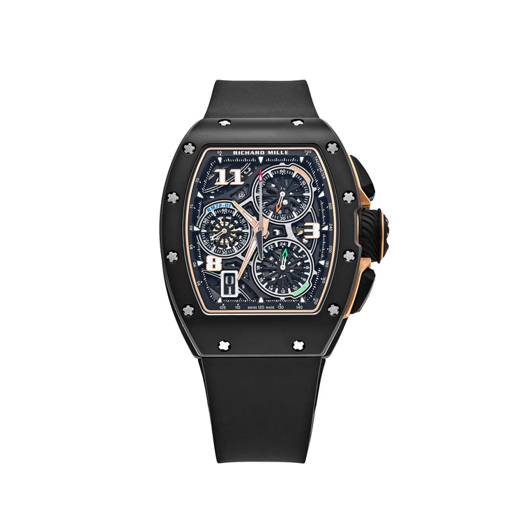 RM 72-01 Lifestyle In-House Chronograph Black Ceramic Rose Gold (2025) image 0