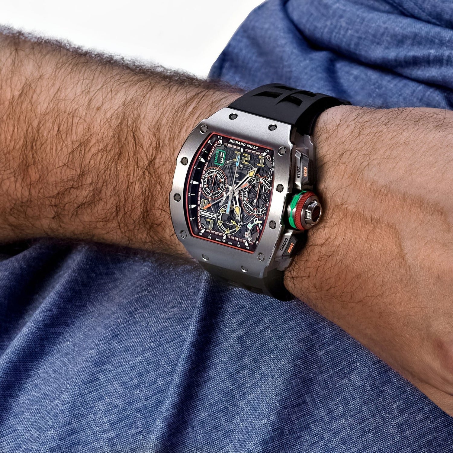 RM 65-01 Automatic Split-Seconds Chronograph Titanium (2024) image 11