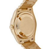 Day-Date Yellow Gold Carnelian Diamond Roman Numerals Dial Diamond Bezel image 3