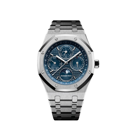 Royal Oak Perpetual Calendar Stainless Steel Dark Blue Dial image 0