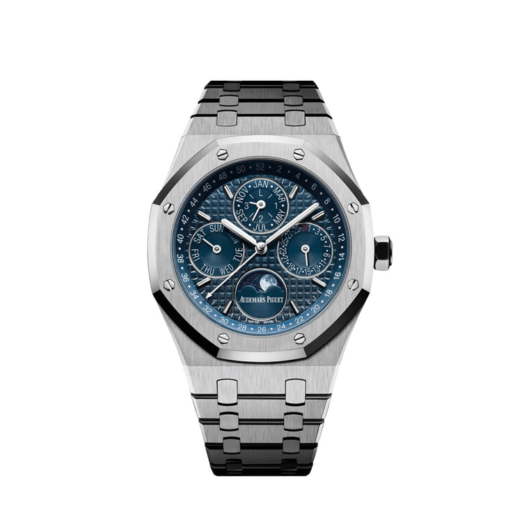 Royal Oak Perpetual Calendar Stainless Steel Dark Blue Dial image 0