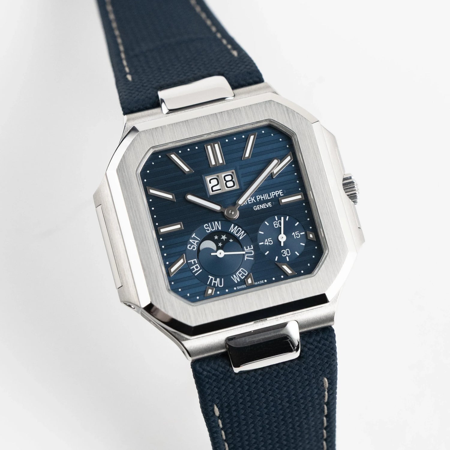 Cubitus Platinum Blue Dial Moon Phase (2024) image 11