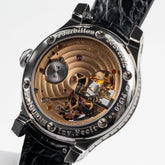 Tourbillon Souverain Joaillerie Platinum Diamond Bezel Black Dial image 6