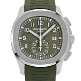 Aquanaut Chronograph White Gold Khaki Green Dial (2025) image 1