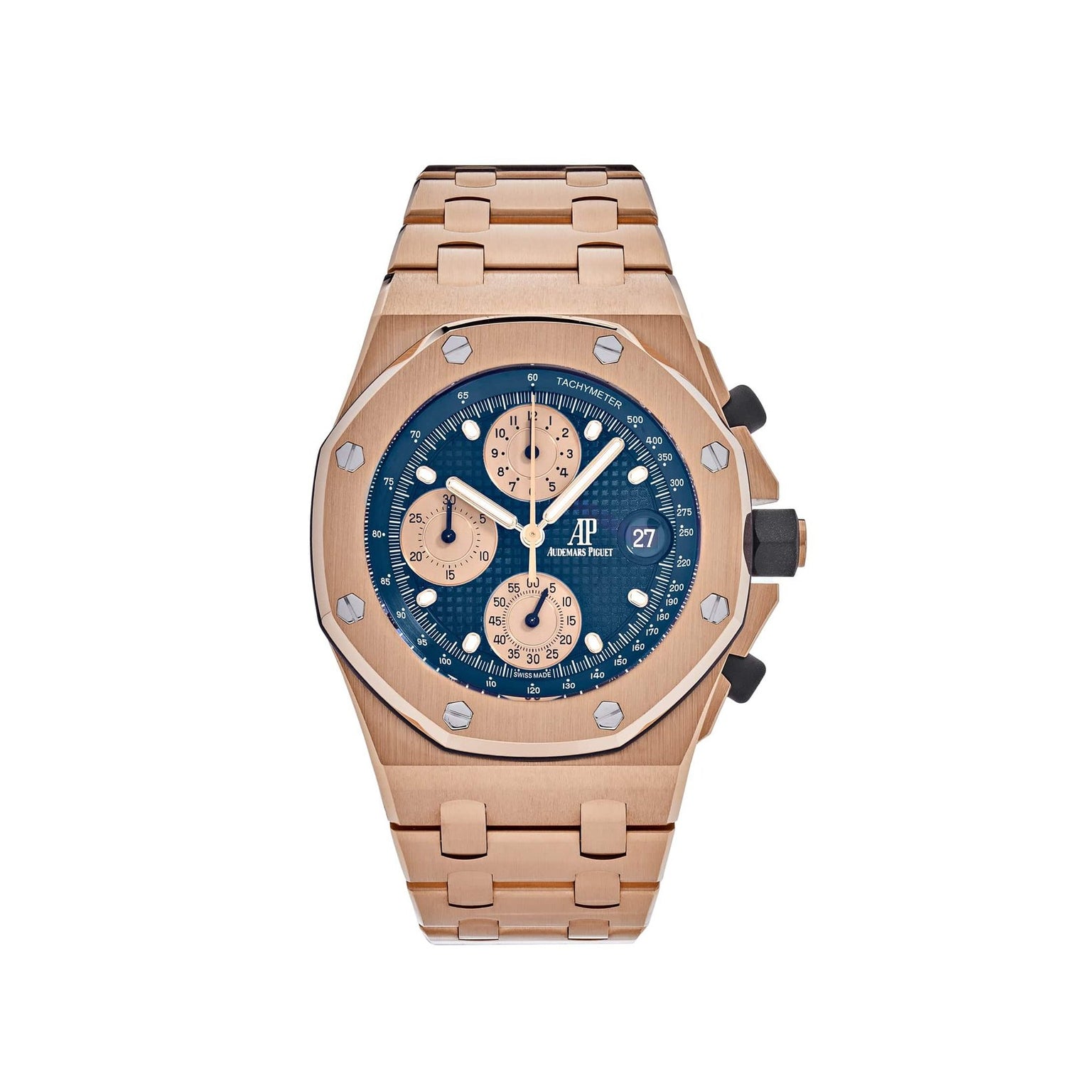Royal Oak Offshore Chronograph “Brick” Rose Gold Blue Dial (2024) image 0