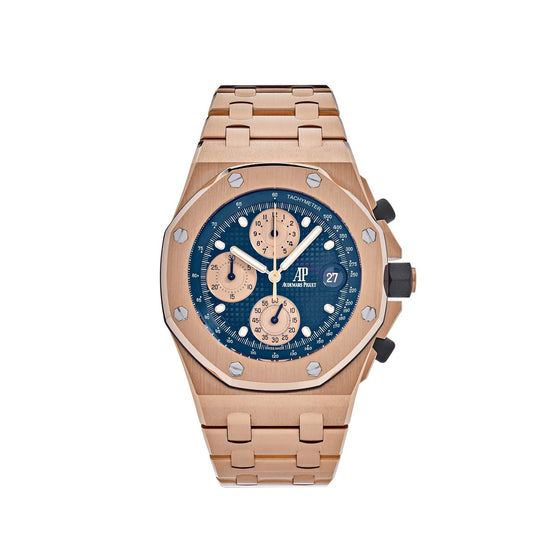 Royal Oak Offshore Chronograph “Brick” Rose Gold Blue Dial (2024) image 0