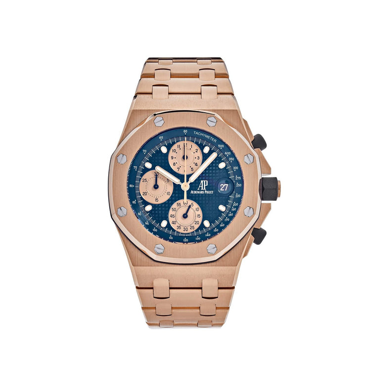 Royal Oak Offshore Chronograph “Brick” Rose Gold Blue Dial (2024) image 0