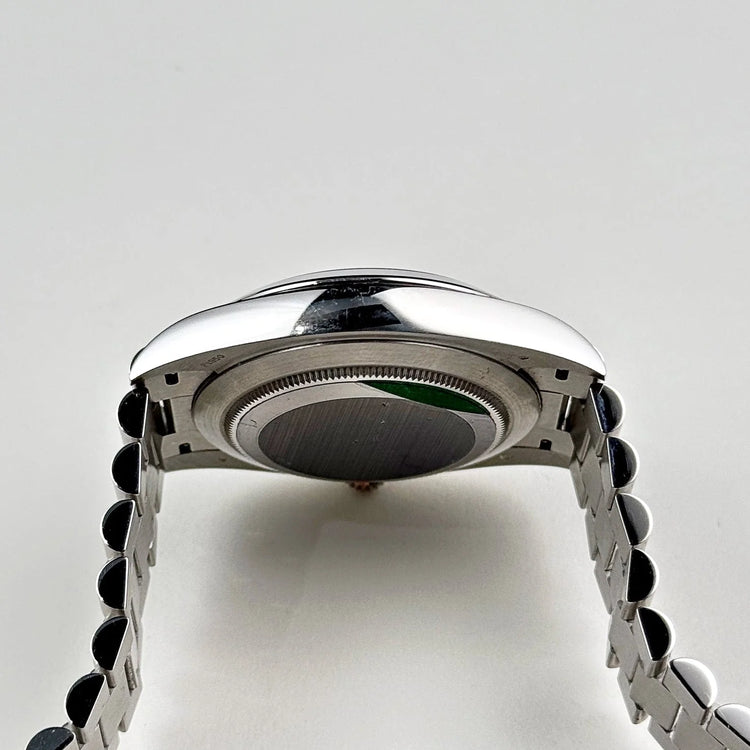 Day-Date Platinum Olive Green Arabic Dial image 4