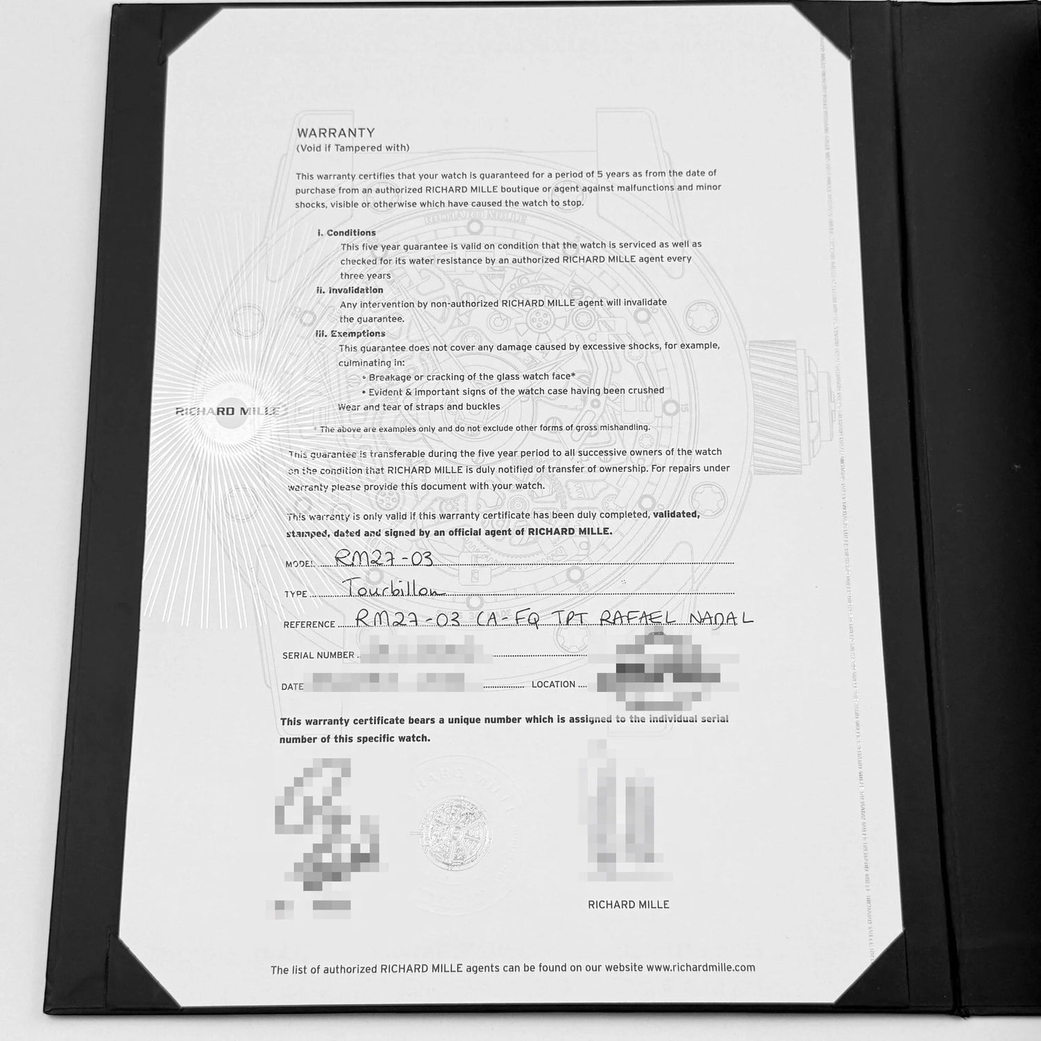 Tourbillon Rafael Nadal Red Yellow Quartz TPT Limited Edition of 50 image 1