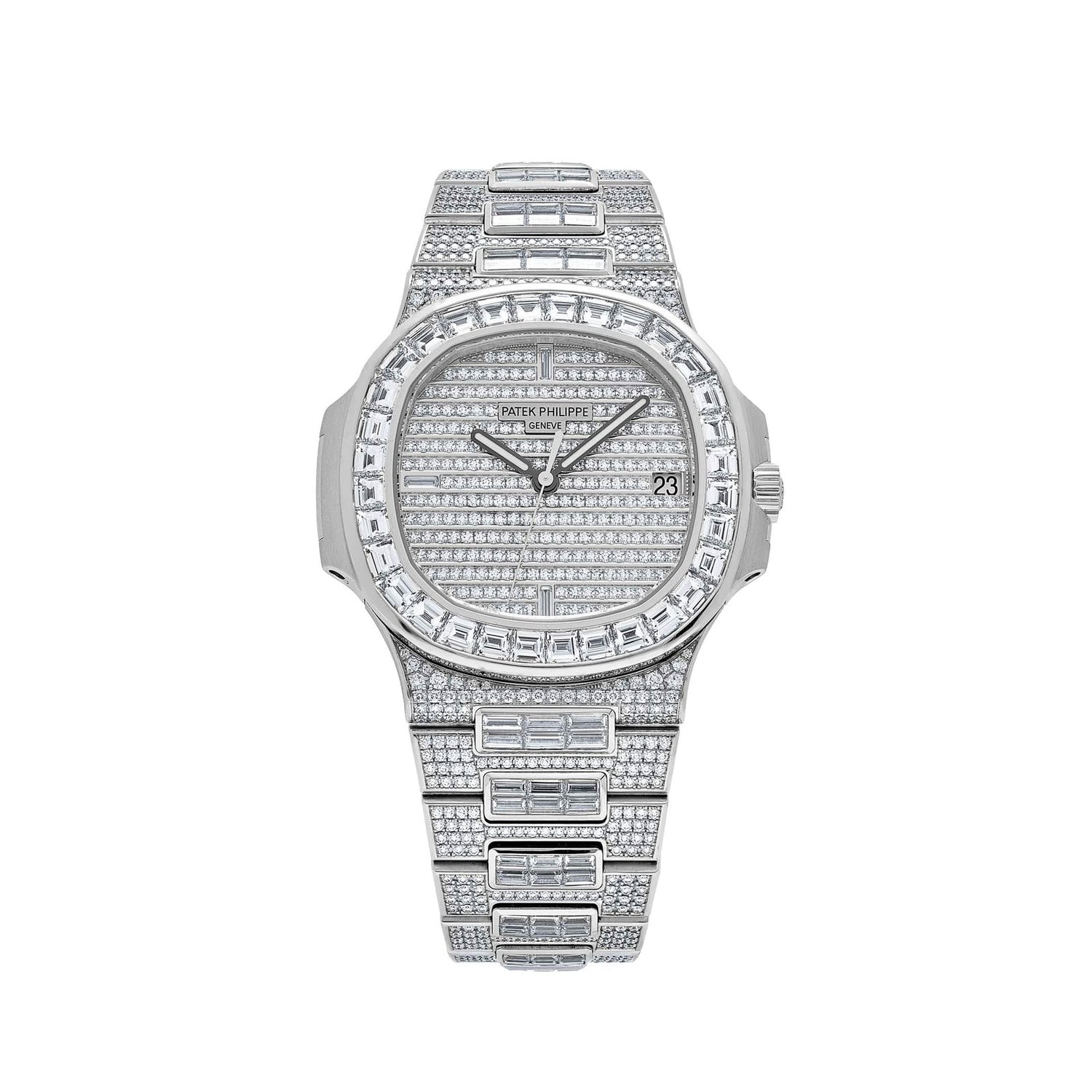 Nautilus White Gold Diamond Set (2019) image 0
