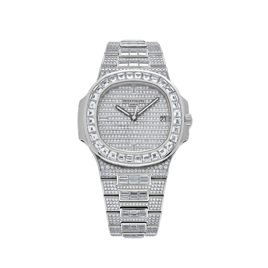 Nautilus White Gold Diamond Set (2019) image 0