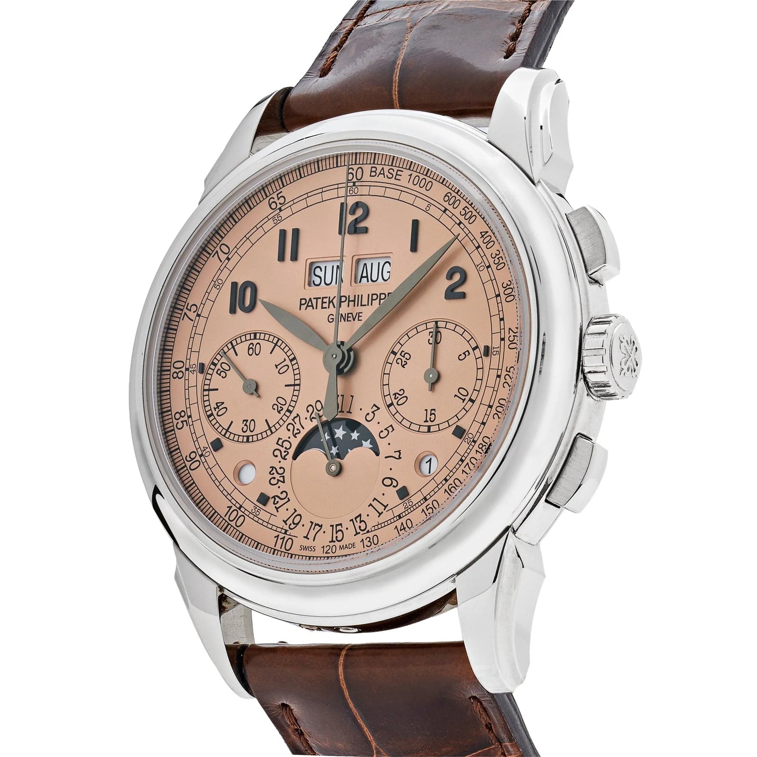 Grand Complications Perpetual Calendar Chronograph Platinum Salmon Dial image 5