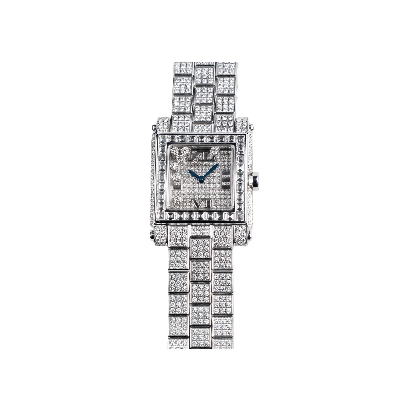 Happy Sport Square White Gold Diamond image 0