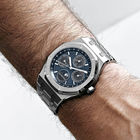 Royal Oak Perpetual Calendar Titanium Blue Dial image 1
