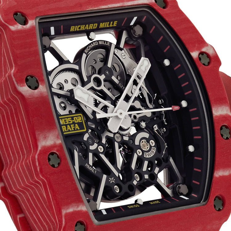 RM 35-02 Rafael Nadal Automatic Red Quartz TPT image 5