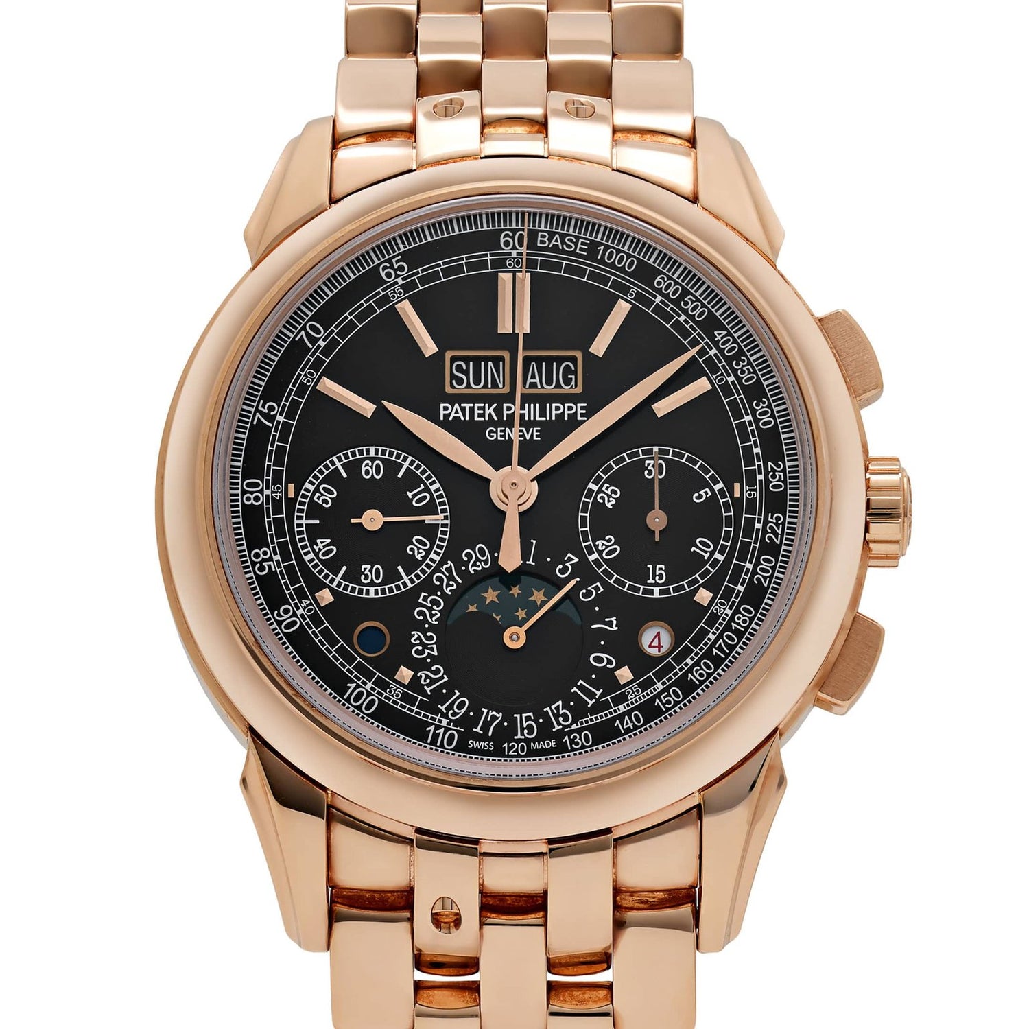 Grand Complications Chronograph Perpetual Calendar Rose Gold Black Dial (2019) image 1