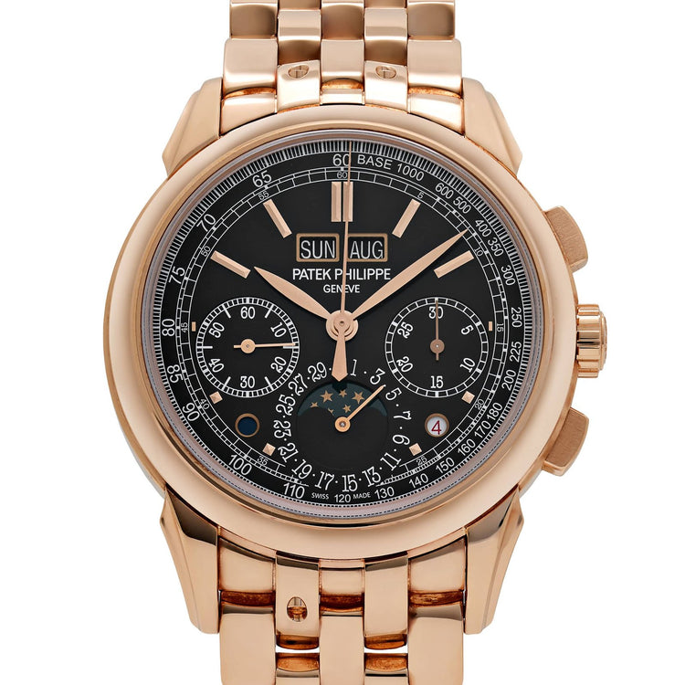 Grand Complications Chronograph Perpetual Calendar Rose Gold Black Dial (2019) image 1