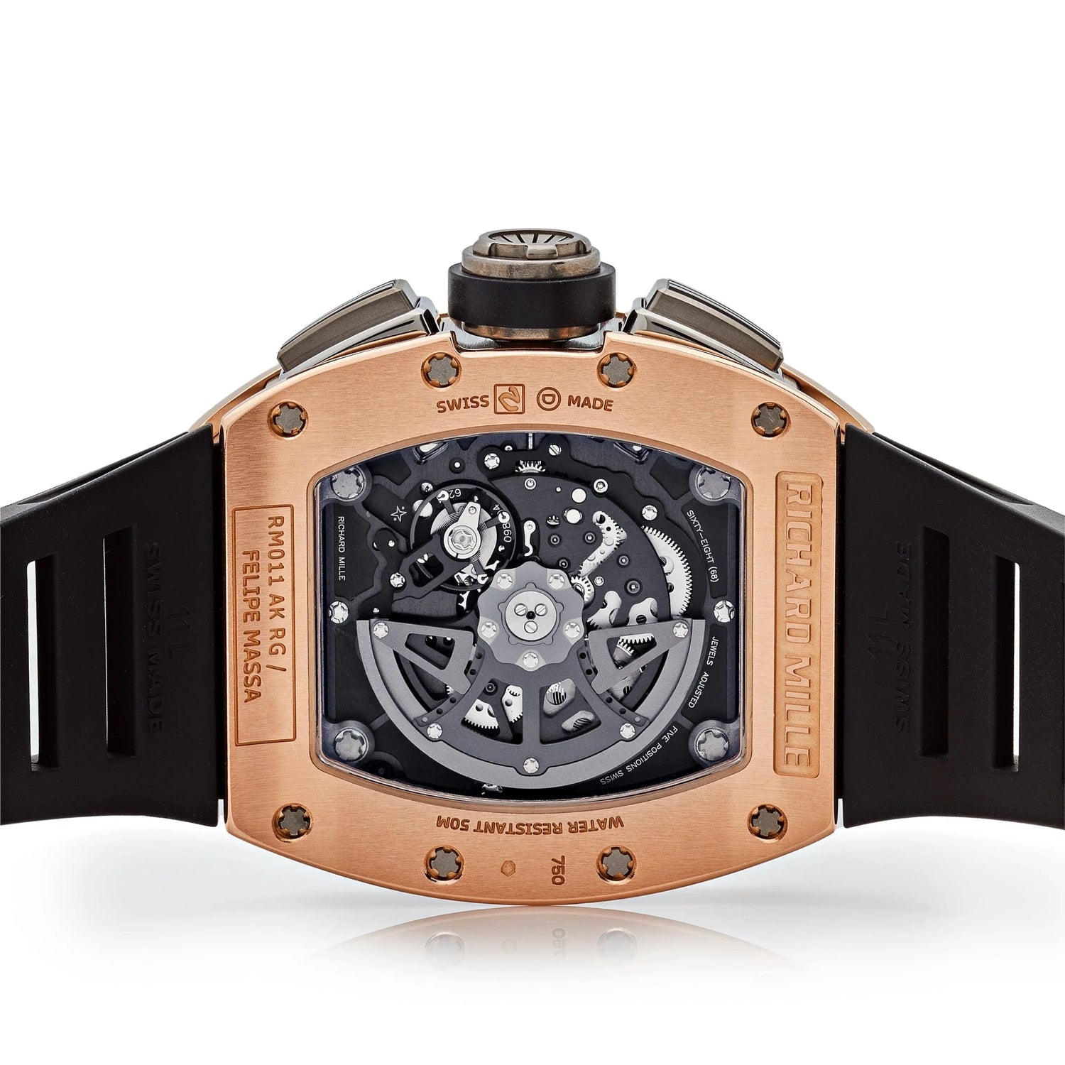 RM 011 Felipe Massa Chronograph Rose Gold image 6