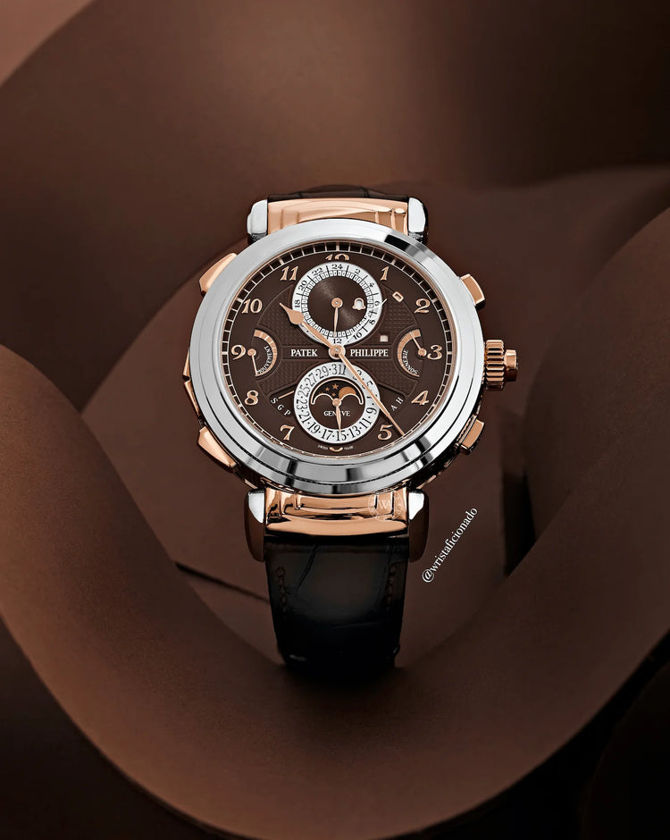 Grandmaster Chime White Gold Rose Gold Brown Dial image 3
